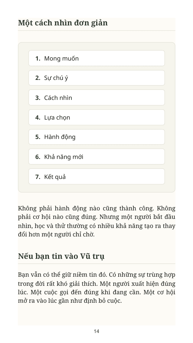 Trang Khung tư duy — Một cách nhìn đơn giản